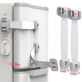 Furniture Safety Multifunction Accessories Lock for Baby (Grey)