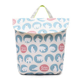 Easy to Carry Diaper Bag for Mother (Polar Bear Double Decker)