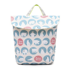 Easy to Carry Diaper Bag for Mother (Polar Bear Double Decker)