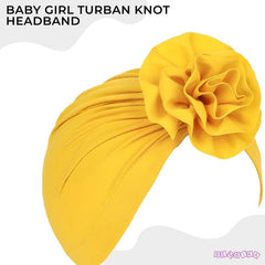 Compact and Stylish Baby Cap (Yellow)