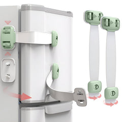 Furniture Safety Multifunction Accessories Lock for Baby (Green)