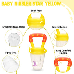 Baby Feeding Fruit Nibbler for Baby (Yellow)