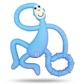 BPA Free Silicone Teething Toy for Baby (Blue)