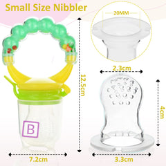 Baby Feeding Fruit Nibbler for Baby (Green)
