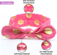 Baby Headband for Baby Hair Accessories for infant (Purple,Pink,Brown)