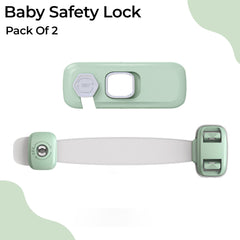 Furniture Safety Multifunction Accessories Lock for Baby (Green)