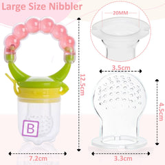 Baby Feeding Fruit Nibbler for Baby (Pink)