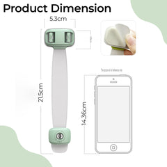 Furniture Safety Multifunction Accessories Lock for Baby (Green)