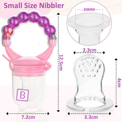 Baby Feeding Fruit Nibbler for Baby (Purple)