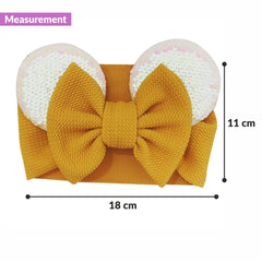 Baby Headband for Baby Hair Accessories for infant (Mustered)