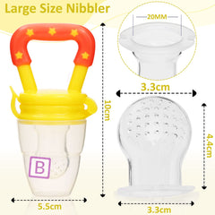 Baby Feeding Fruit Nibbler for Baby (Yellow)