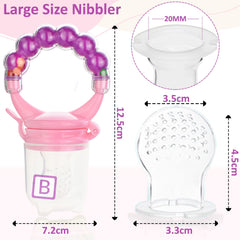 Baby Feeding Fruit Nibbler for Baby (Purple)