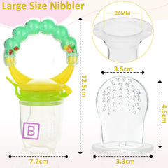 Baby Feeding Fruit Nibbler for Baby (Green)