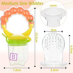 Baby Feeding Fruit Nibbler for Baby (Orange)