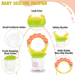 Baby Feeding Fruit Nibbler for Baby (Orange)