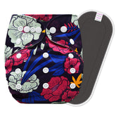 Reusable Baby Cloth Diaper with Adjustable Snap Buttons and Insert (Set of 1)