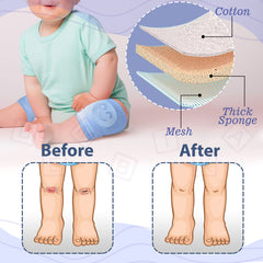 Baby Crawling Anti-Slip Knee pads (Sky Blue)
