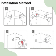 Furniture Safety Multifunction Accessories Lock for Baby (Adjustable-Green)