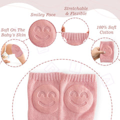 Baby Crawling Anti-Slip Knee pads (Pink)