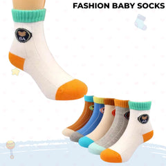 Baby Socks Soft and Anti-Slip Infant Socks (Pack of 5)