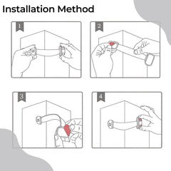 Furniture Safety Multifunction Accessories Lock for Baby (Grey)