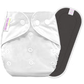 Reusable Baby Cloth Diaper with Adjustable Snap Buttons and Insert (Set of 1)
