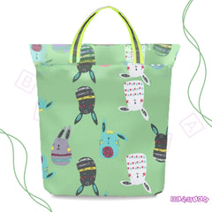 Easy to Carry Diaper Bag for Mother (Green Rabbit)