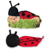 New-Born Lovely Knitted Crochet Bee Photography Prop (Set of 1)