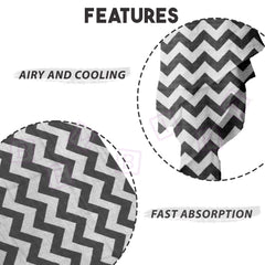 Bamboo Muslin Swaddle Wrap/Blanket for Baby 120X110 (Grey)