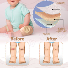 Baby Crawling Anti-Slip Knee pads (Khaki)