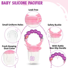 Baby Feeding Fruit Nibbler for Baby (Purple)