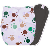 Reusable Baby Cloth Diaper with Adjustable Snap Buttons and Insert (Set of 1)