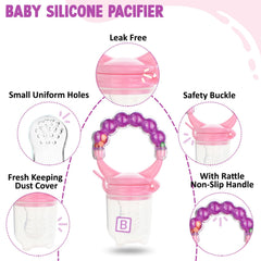 Baby Feeding Fruit Nibbler for Baby (Purple)
