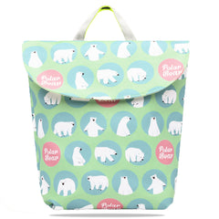 Easy to Carry Diaper Bag for Mother (Green Bear)