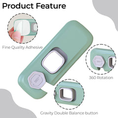 Furniture Safety Multifunction Accessories Lock for Baby (BuckleLock-Green)