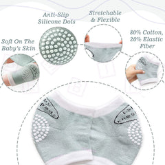 Baby Crawling Anti-Slip Knee pads (Green)