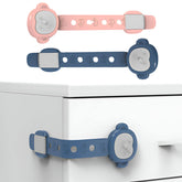 Furniture Safety Multifunction Accessories Lock for Baby (Monkey-Blue)