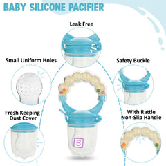 Baby Feeding Fruit Nibbler for Baby (White)