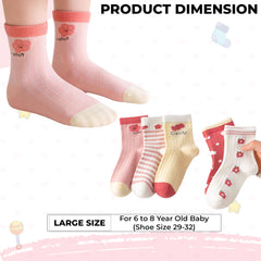 Baby Socks Soft and Anti-Slip Infant Socks (Pack of 5)