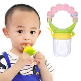 Baby Feeding Fruit Nibbler for Baby (Pink)