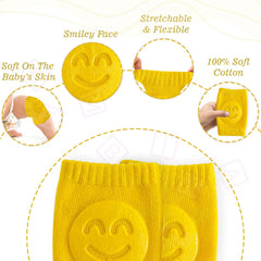 Baby Crawling Anti-Slip Knee pads (Yellow)