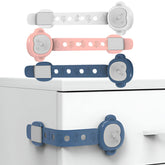 Furniture Safety Multifunction Accessories Lock for Baby (Monkey-Blue)