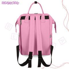 Easy to Carry Diaper Bag for Mother (Bear Pink)