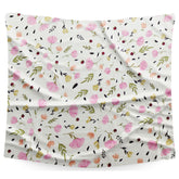 Bamboo Muslin Swaddle Wrap/Blanket for Baby 120X110 (Pink)