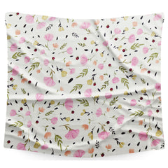 Bamboo Muslin Swaddle Wrap/Blanket for Baby 120X110 (Pink)