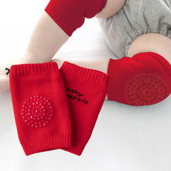 Baby Crawling Anti-Slip Knee pads (Red)