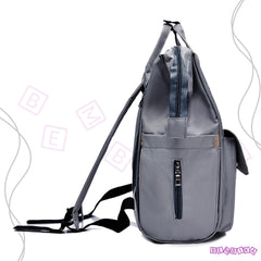 Easy to Carry Diaper Bag for Mother (Bear Grey)