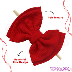 Baby Headband for Baby Hair Accessories for infant (Red)