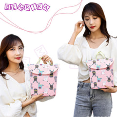 Easy to Carry Diaper Bag for Mother (Pink Rabbit)
