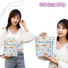 Easy to Carry Diaper Bag for Mother (Animal Park)